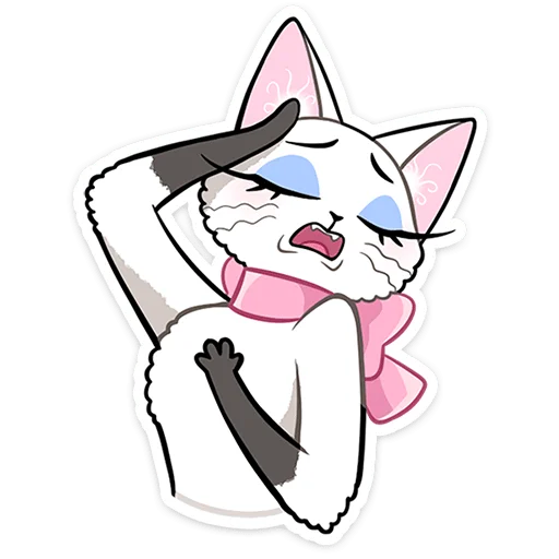 🐱 Стикер «Леди Безе» для Telegram