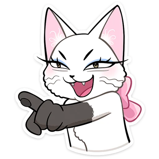 🐱 Стикер «Леди Безе» для Telegram