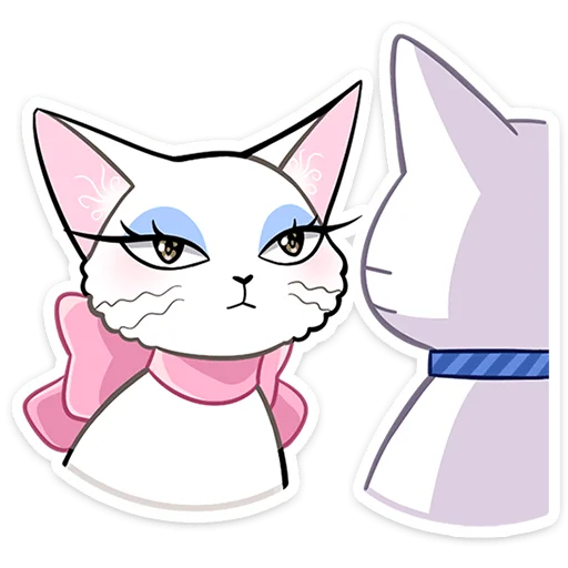 🐱 Стикер «Леди Безе» для Telegram
