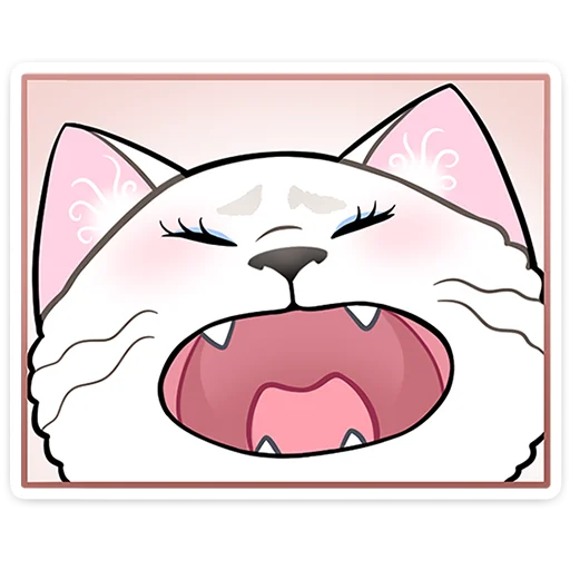 🐱 Стикер «Леди Безе» для Telegram