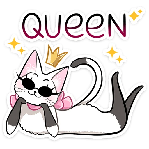 🐱 Стикер «Леди Безе» для Telegram