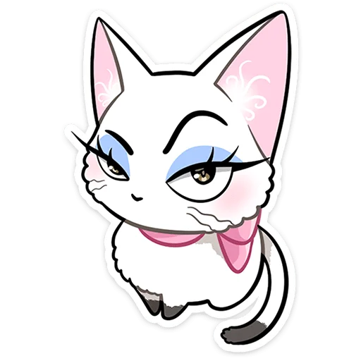 🐱 Стикер «Леди Безе» для Telegram