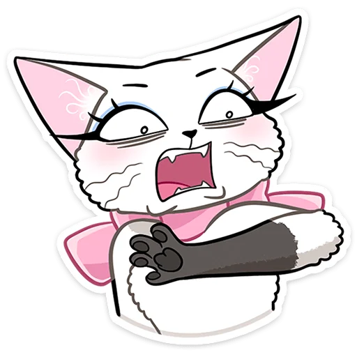 🐱 Стикер «Леди Безе» для Telegram