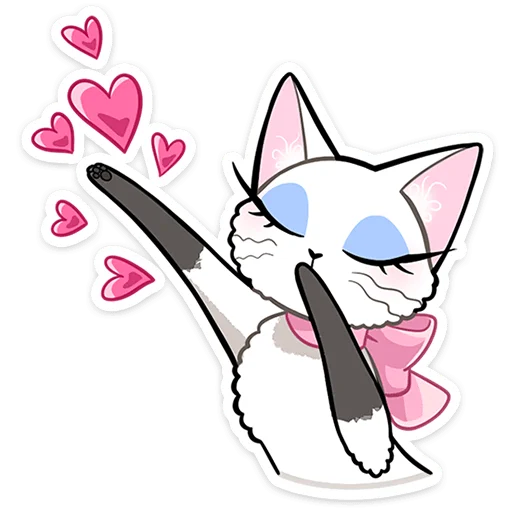 🐱 Стикер «Леди Безе» для Telegram