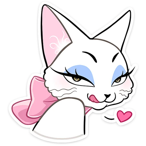 🐱 Стикер «Леди Безе» для Telegram