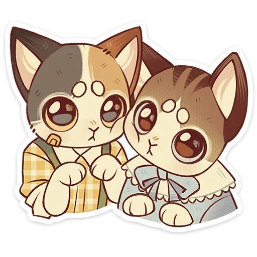 🐱 Стикер «Лапка и Пломбир» для Telegram