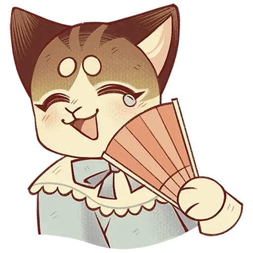 😆 Стикер «Лапка и Пломбир Без Текста» для Telegram