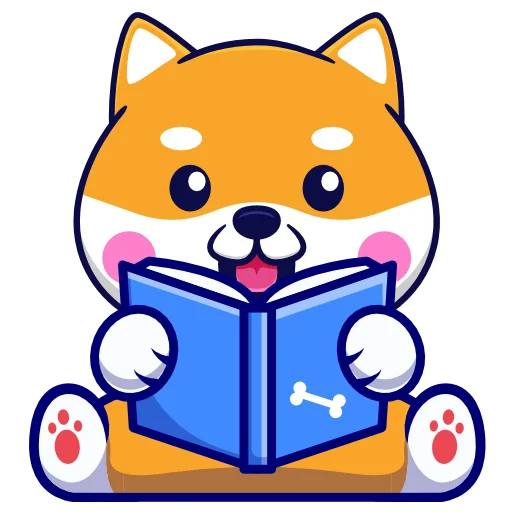 Стикерпак Lady Shiba для Telegram