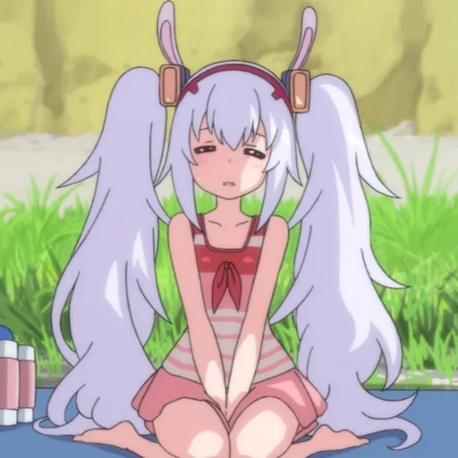 🐇 Стикер «Laffey Azur Lane» для Telegram