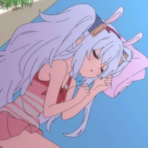 🐇 Стикер «Laffey Azur Lane» для Telegram