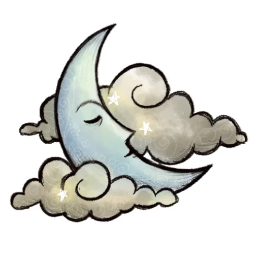 🌙 Стикер «Лаф-пак» для Telegram