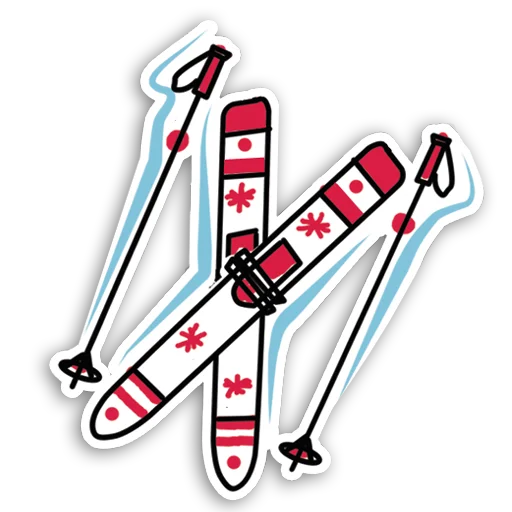 🎿 Стикер «LAGO LADOGA» для Telegram