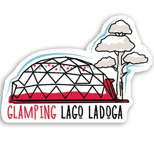 🤩 Стикер «LAGO LADOGA» для Telegram