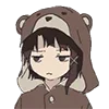 Стикер 42 🙂 Эксперименты Лейн - anime emoji Experiments lain