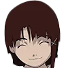 Стикер 33 🙂 Эксперименты Лейн - anime emoji Experiments lain