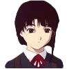 Стикер 48 🙂 Эксперименты Лейн - anime emoji Experiments lain