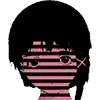 Стикер 54 🙂 Эксперименты Лейн - anime emoji Experiments lain