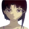 Стикер 34 🙂 Эксперименты Лейн - anime emoji Experiments lain