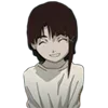 Стикер 30 🙂 Эксперименты Лейн - anime emoji Experiments lain