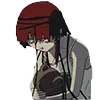 Стикер 39 🙂 Эксперименты Лейн - anime emoji Experiments lain