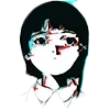 Стикер 26 🙂 Эксперименты Лейн - anime emoji Experiments lain
