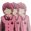 Стикер 9 🙂 Эксперименты Лейн - anime emoji Experiments lain