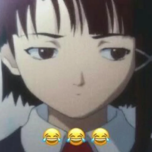 🤣 Стикер «Lain Iwakura» для Telegram