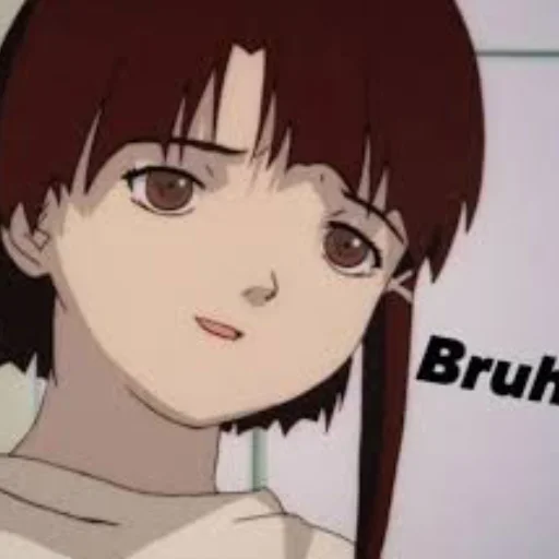 🤭 Стикер «Lain Iwakura» для Telegram