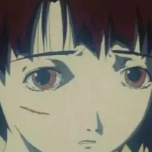 😣 Стикер «Lain Iwakura» для Telegram