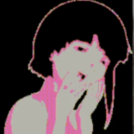 🤭 Стикер «Lain Iwakura» для Telegram