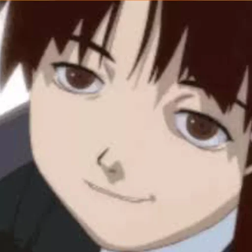 😏 Стикер «Lain Iwakura» для Telegram