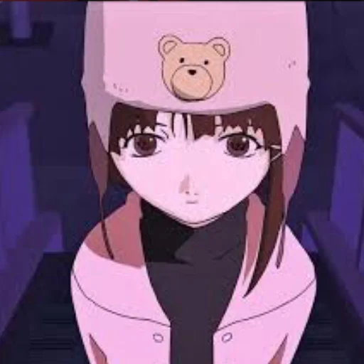 🙁 Стикер «Lain Iwakura» для Telegram