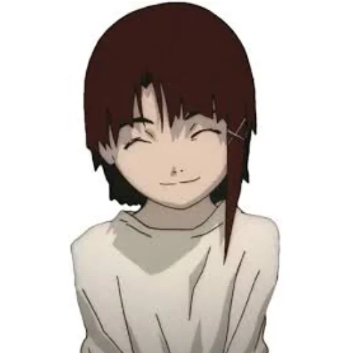 ☺️ Стикер «Lain Iwakura» для Telegram