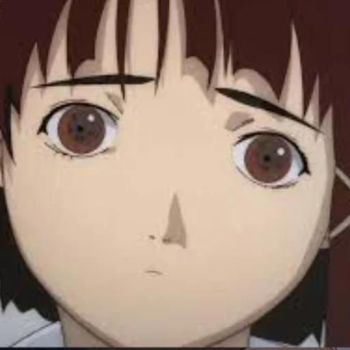 😕 Стикер «Lain Iwakura» для Telegram