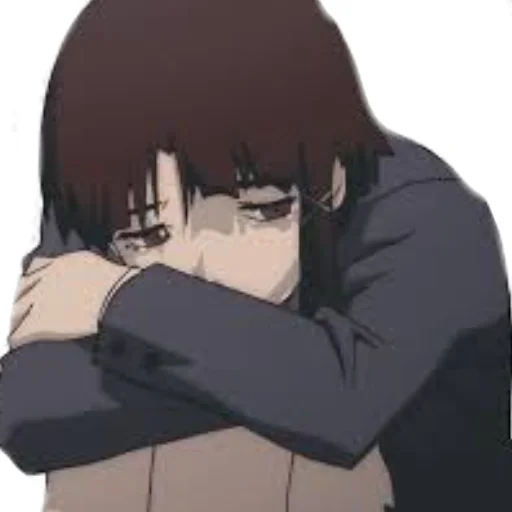 😔 Стикер «Lain Iwakura» для Telegram