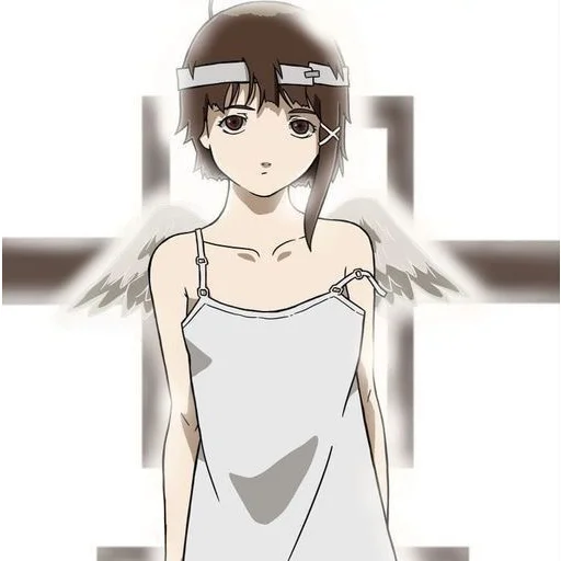 👼 Стикер «Lain Iwakura» для Telegram