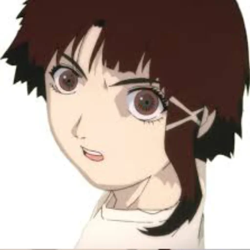 😨 Стикер «Lain Iwakura» для Telegram