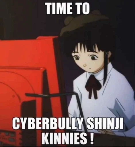 💙 Стикер «lAIN LMAOOO» для Telegram