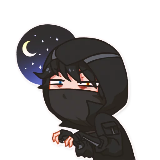 🌙 Стикер «Laith /// RESONANCE» для Telegram