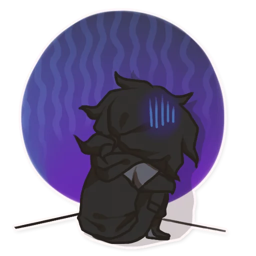 😔 Стикер «Laith /// RESONANCE» для Telegram