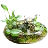 Стикер 42 nature lake emoji