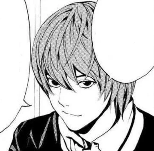 🕯 Стикер «Light Yagami» для Telegram