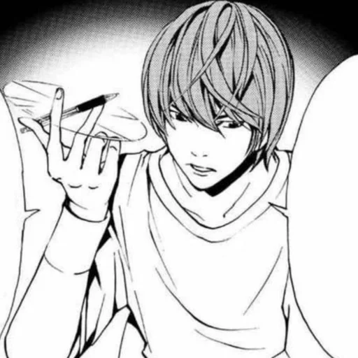 🕯 Стикер «Light Yagami» для Telegram
