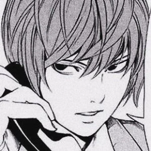 🕯 Стикер «Light Yagami» для Telegram