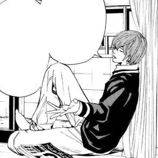 🕯 Стикер «Light Yagami» для Telegram