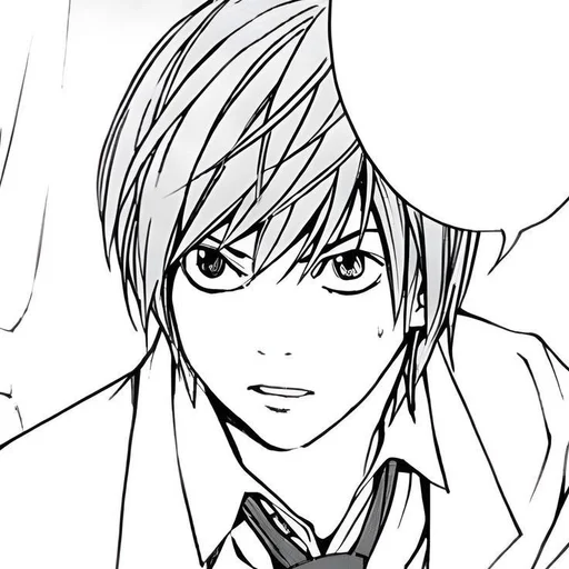 🕯 Стикер «Light Yagami» для Telegram