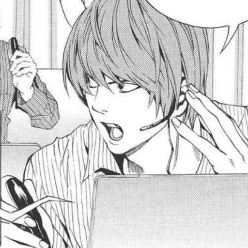 🕯 Стикер «Light Yagami» для Telegram