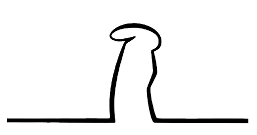 😶 Стикер «La linea» для Telegram