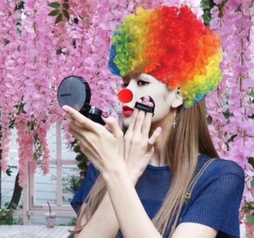 🤡 Стикер «lalisa / Blackpink» для Telegram