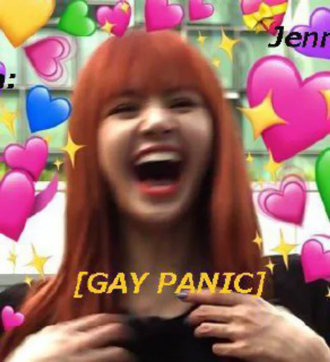 🏳‍🌈 Стикер «lalisa / Blackpink» для Telegram